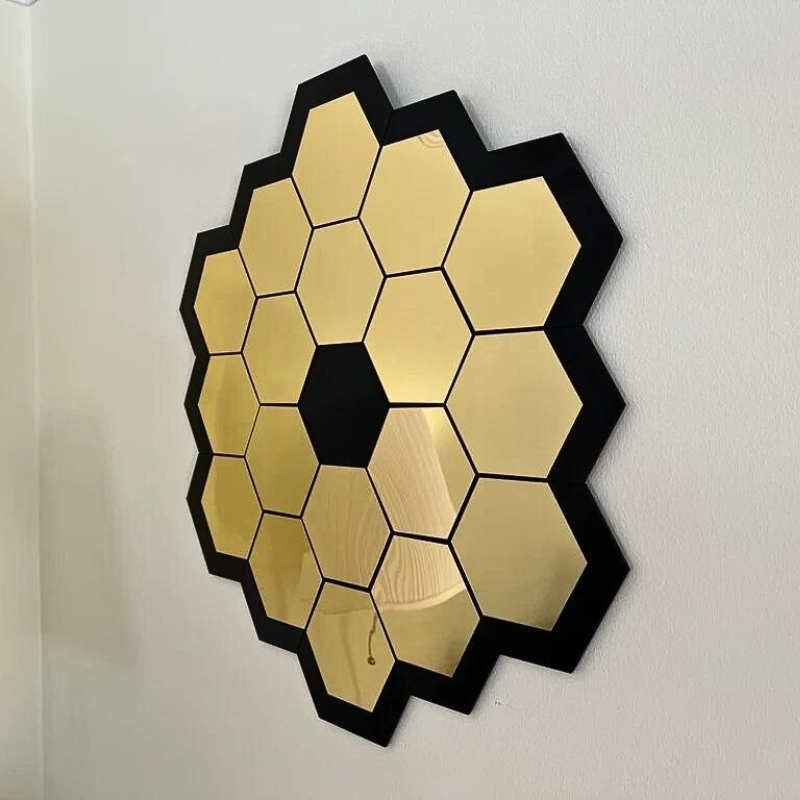 Décoration murale miroir Abeille Miroir Acrylic 40 Cm / 45 Cm
