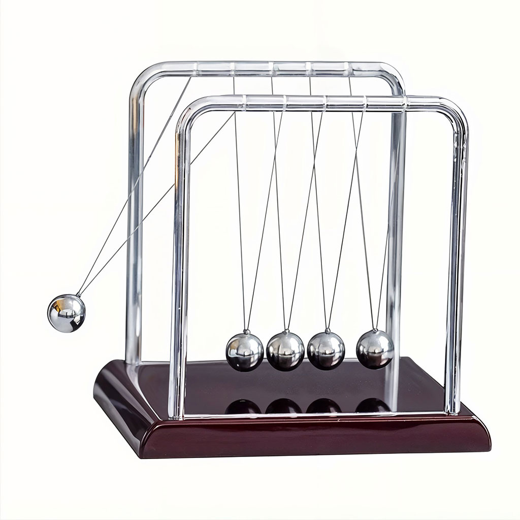 Pendule Newton Balls d'équilibre en acier classique v2