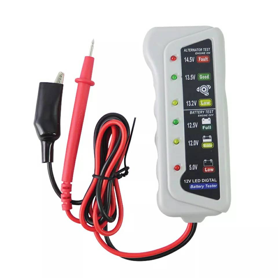 Testeur et détecteur de défauts de batterie numérique 12v