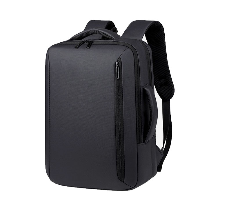 Sac à Dos Business Voyage pour Homme Convertible en Sac à Main Poche Extensible Noir SACHM01N - حقيبة ظهر للرجال متعددة الاستخدامات للكمبيوتر المحمول