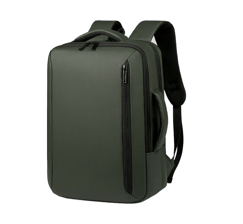 Sac à Dos Business Voyage pour Homme Convertible en Sac à Main Poche Extensible Vert SACHM01V - حقيبة ظهر للرجال متعددة الاستخدامات للكمبيوتر المحمول