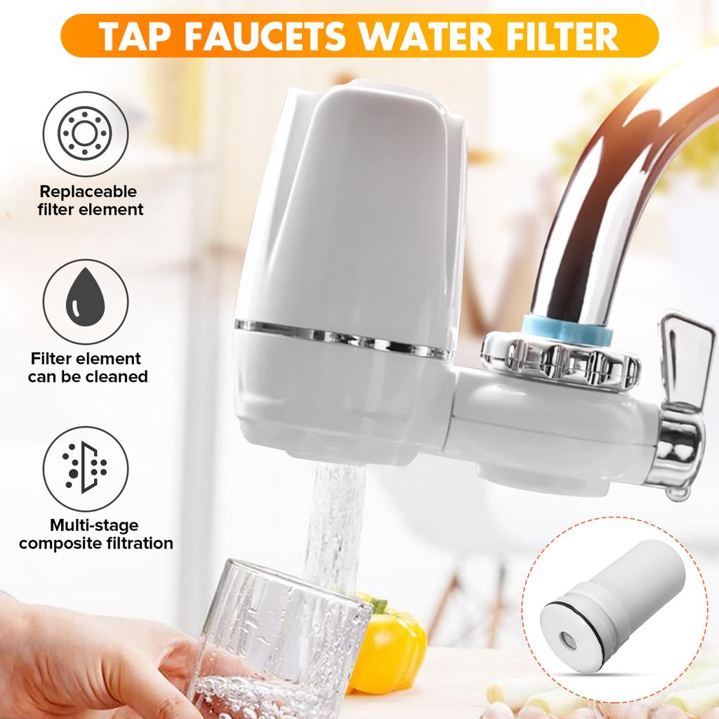 Robinet Filtre à eau cuisine, pour l'élimination de la rouille et des bactéries Le Chlore Et Les Matières Organiques